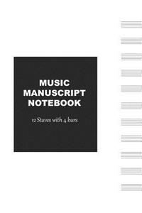 Music Manuscript Notebook