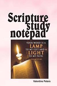 Scripture Memo pad
