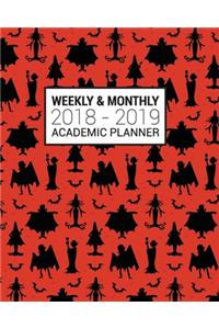 2018-2019 Academic Planner Weekly And Monthly