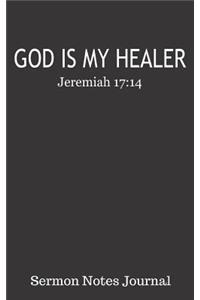 God Is My Healer Jeremiah 17