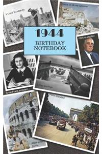 1944 Birthday Notebook