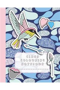 Class colouring notebook