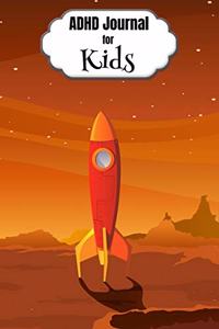 ADHD Journal for Kids - With Writing Prompts (Cover - Space 7)