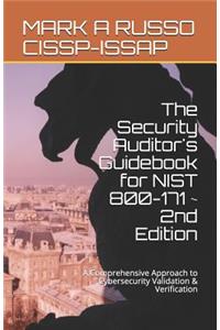 Security Auditor's Guidebook for NIST 800-171 2nd Edition