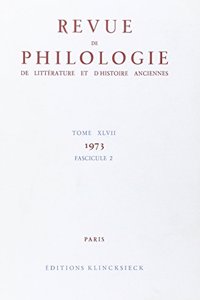 Revue de Philologie 1973/T47,2