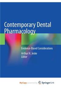 Contemporary Dental Pharmacology