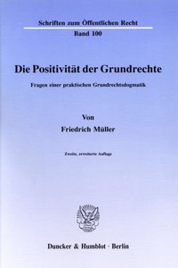 Die Positivitat Der Grundrechte