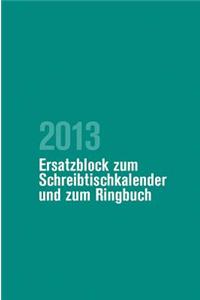 Pfarrerkalender/Pfarrerinnenkalender Ersatzblock 2013