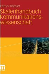 Skalenhandbuch Kommunikationswissenschaft