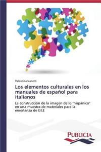 elementos culturales en los manuales de español para italianos