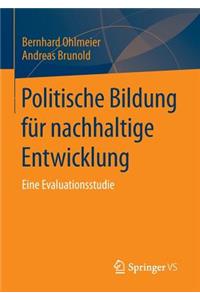 Politische Bildung für nachhaltige Entwicklung