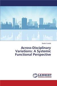 Across-Disciplinary Variations