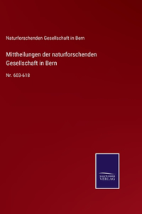 Mittheilungen der naturforschenden Gesellschaft in Bern