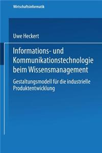 Informations- Und Kommunikationstechnologie Beim Wissensmanagement