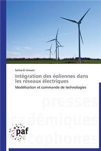 Intégration Des Éoliennes Dans Les Réseaux Électriques