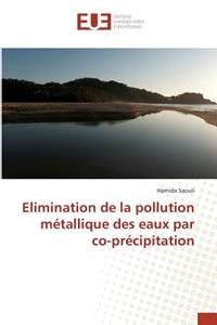 Elimination de la Pollution Métallique Des Eaux Par Co-Précipitation