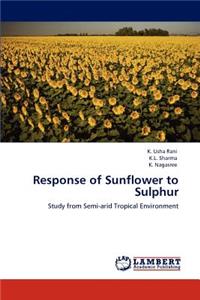 Response of Sunflower to Sulphur