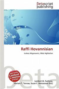 Raffi Hovannisian