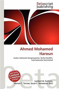 Ahmed Mohamed Haroun