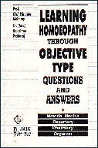 Learning Homoeopathy by Object Questions