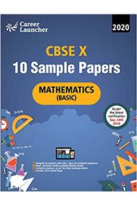 CBSE 2020 : Class X - 10 Sample Papers - Mathematics (Basic)