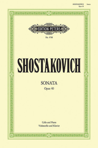 Cello Sonata in D minor Op. 40