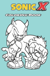 Sonic X Coloring Book