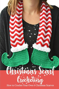 Christmas Scarf Crocheting