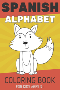 Spanish Alphabet Coloring Book For Kids