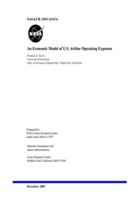 An Economic Model of U.S. Airline Operating Expenses