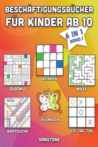 Beschäftigungsbücher für Kinder ab 10