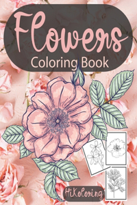 Flowers Coloring Book