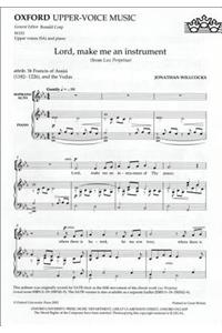 Lord, make me an instrument (from Lux Perpetua)