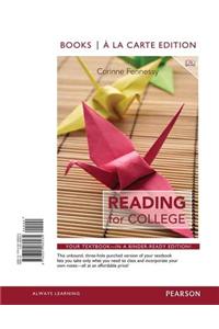 Reading for College, Books a la Carte Edition