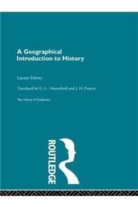 A Geographical Introduction to History