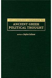 Cambridge Companion to Ancient Greek Political Thought