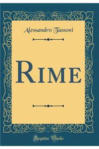 Rime (Classic Reprint)