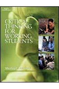 Critical Thinking for Working Students