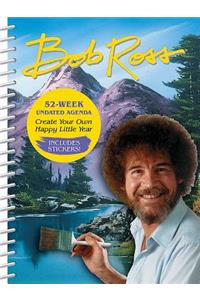 Bob Ross Agenda Undated Calendar