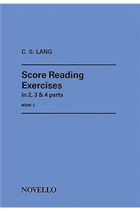 Score Reading Exercises, Book 2