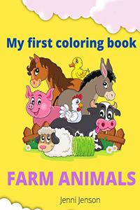 My first coloring book