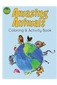 Amazing Animals Coloring and Activity Book