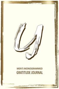 Y Men's Monogrammed Gratitude Journal