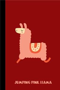 Jumping Pink LLAMA