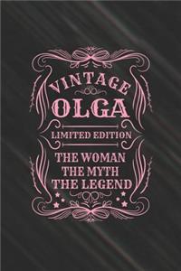 Vintage Olga Limited Edition the Woman the Myth the Legend