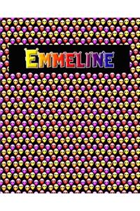 120 Page Handwriting Practice Book with Colorful Alien Cover Emmeline