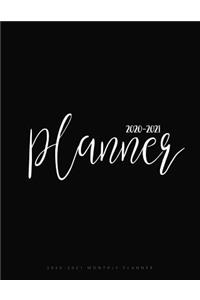 2020-2021 Monthly Planner