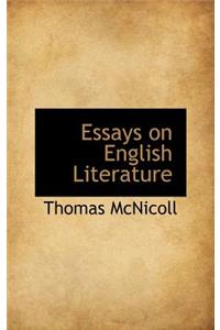 Essays on English Literature