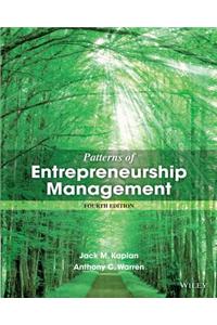 Patterns of Entrepreneurship Management