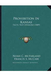 Prohibition In Kansas